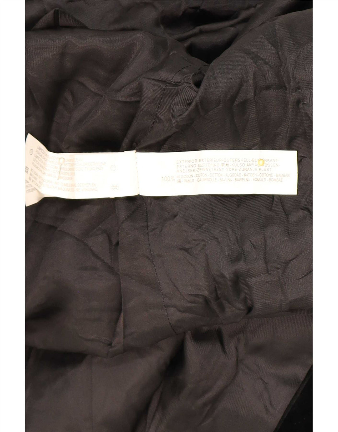 Zara Herren-Velours-Blazer mit 2 Knöpfen, EU 50, mittelschwarz, Baumwolle