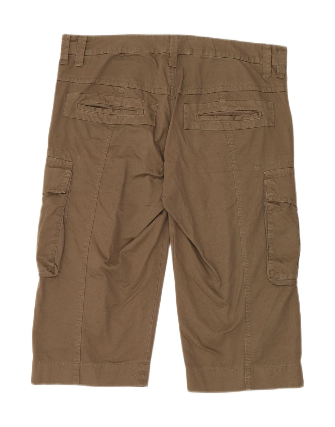 GAZZARRINI Herren Cargo-Bermudashorts IT 50 Large W38 Khaki Baumwolle
