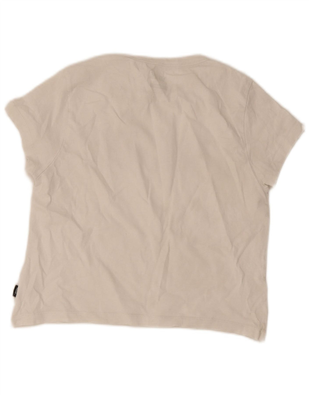 Vans Grafik-T-Shirt für Damen, UK 12, mittelweiße Baumwolle
