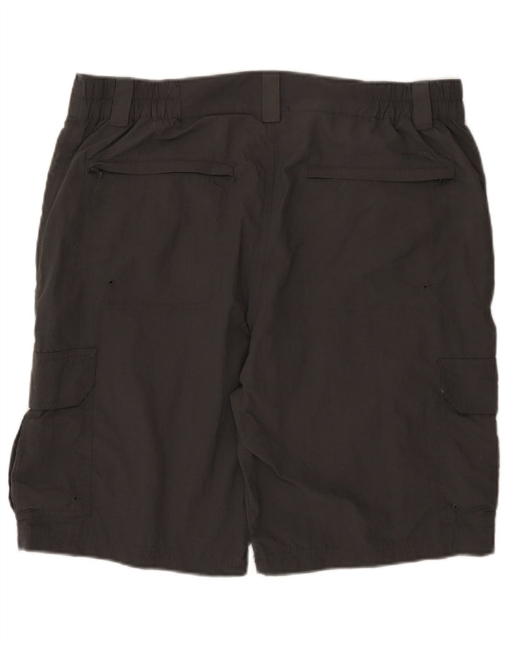 Mountain Warehouse Herren-Cargoshorts, W36, Größe L, Grau, Polyamid