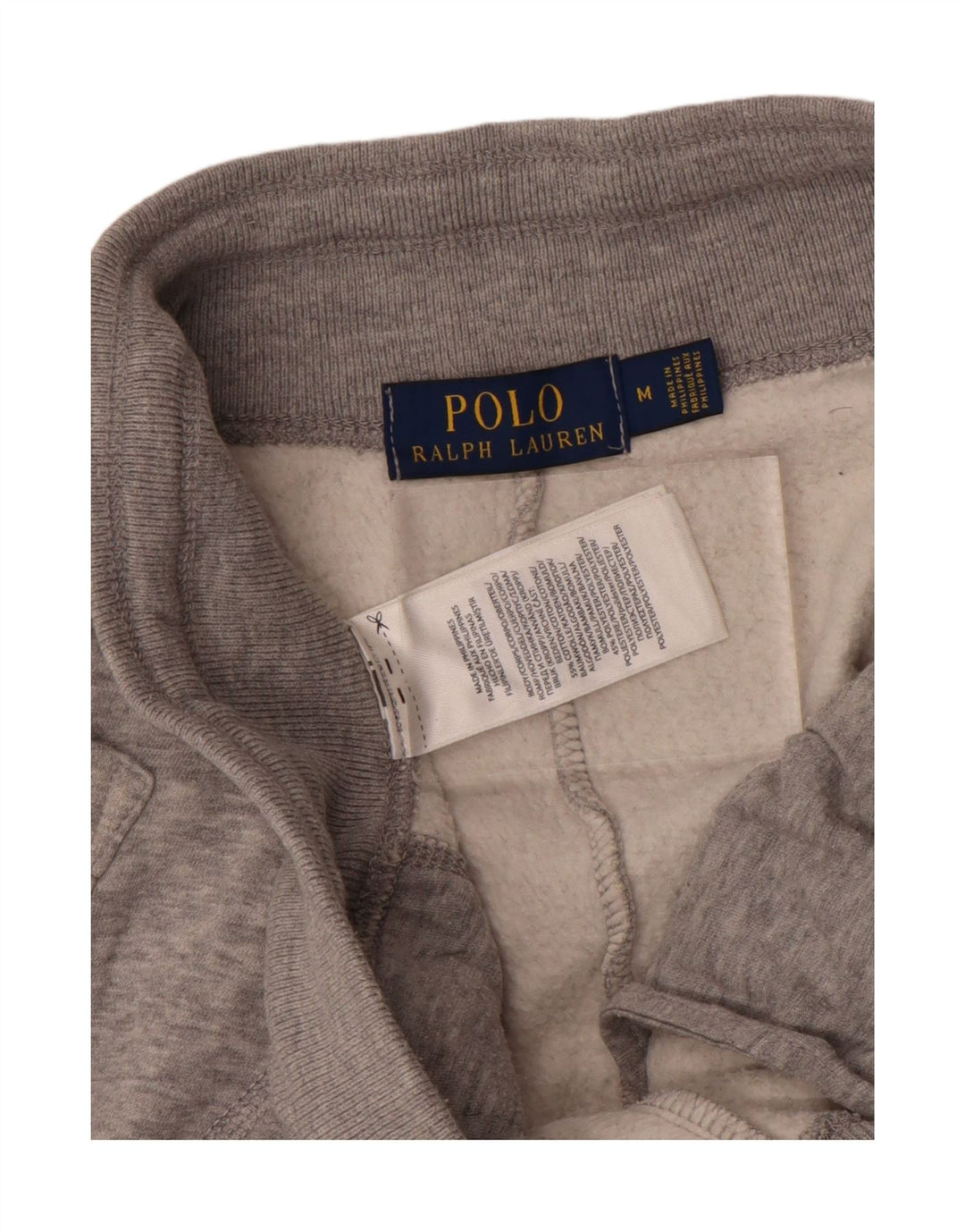 POLO RALPH LAUREN Herren-Trainingshose, Jogginghose, mittelgrau gefleckt