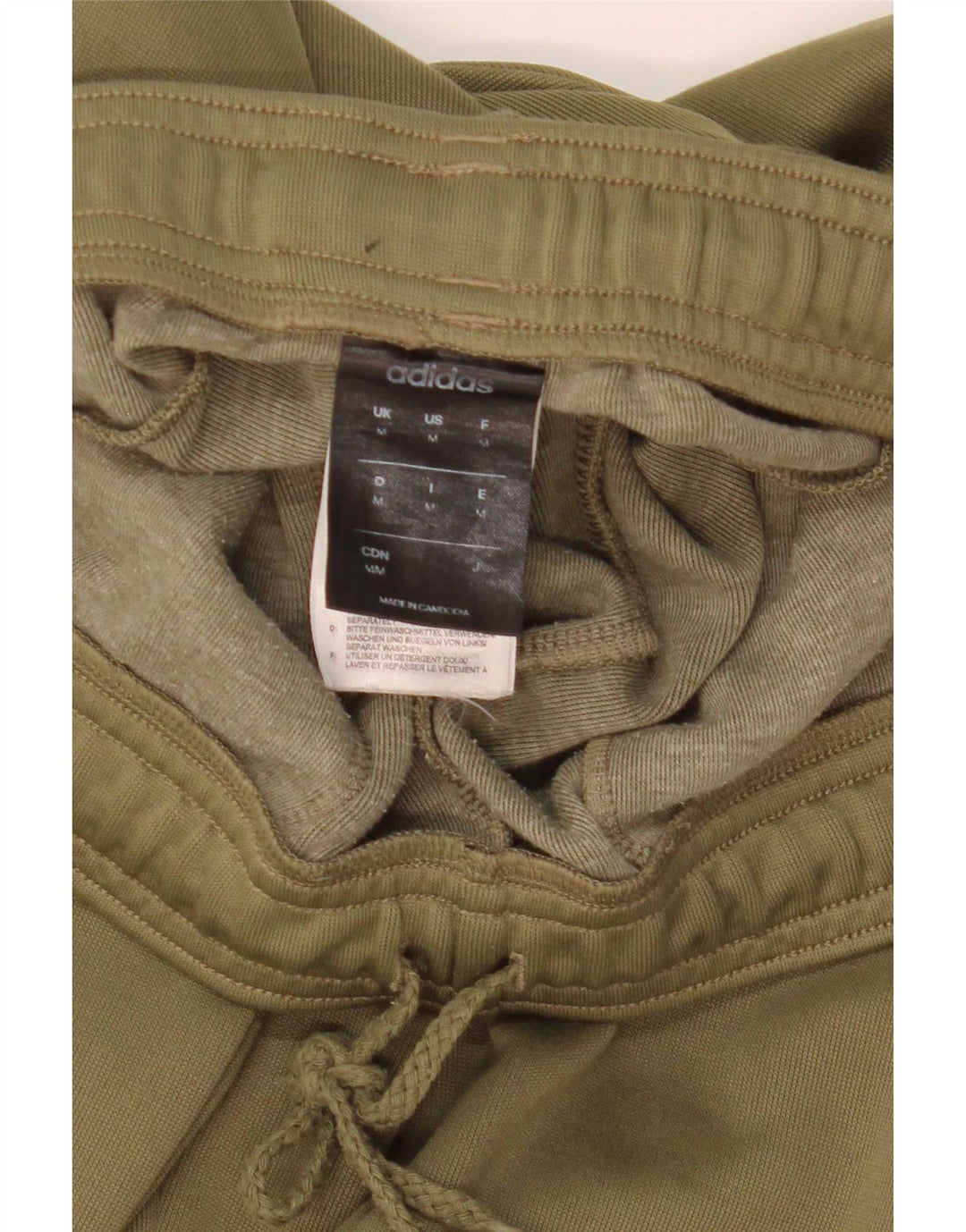 Adidas Herren Trainingshose Jogger Mittel Khaki Polyester
