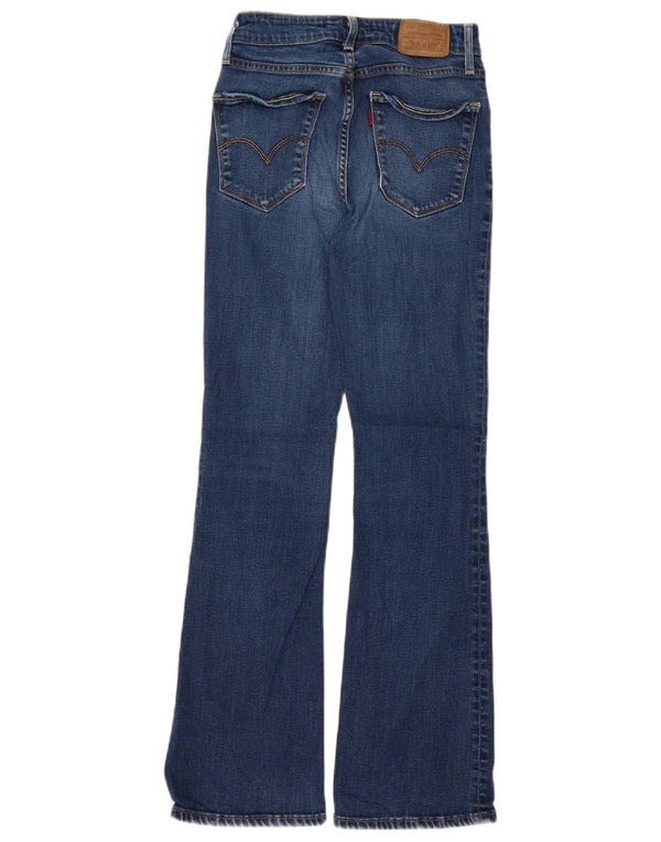 LEVI'S Damen Bootcut-Jeans mit hohem Bund, W24, L30, blaues Lyocell