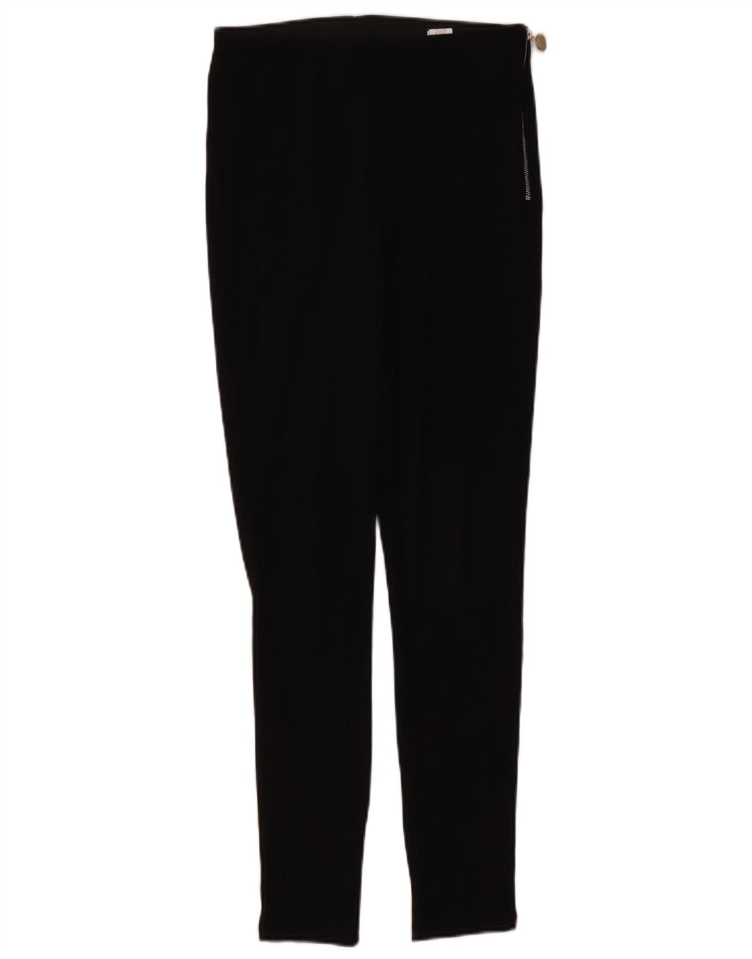 Zara Damen Skinny Freizeithose Medium W28 L28 Schwarz Polyester