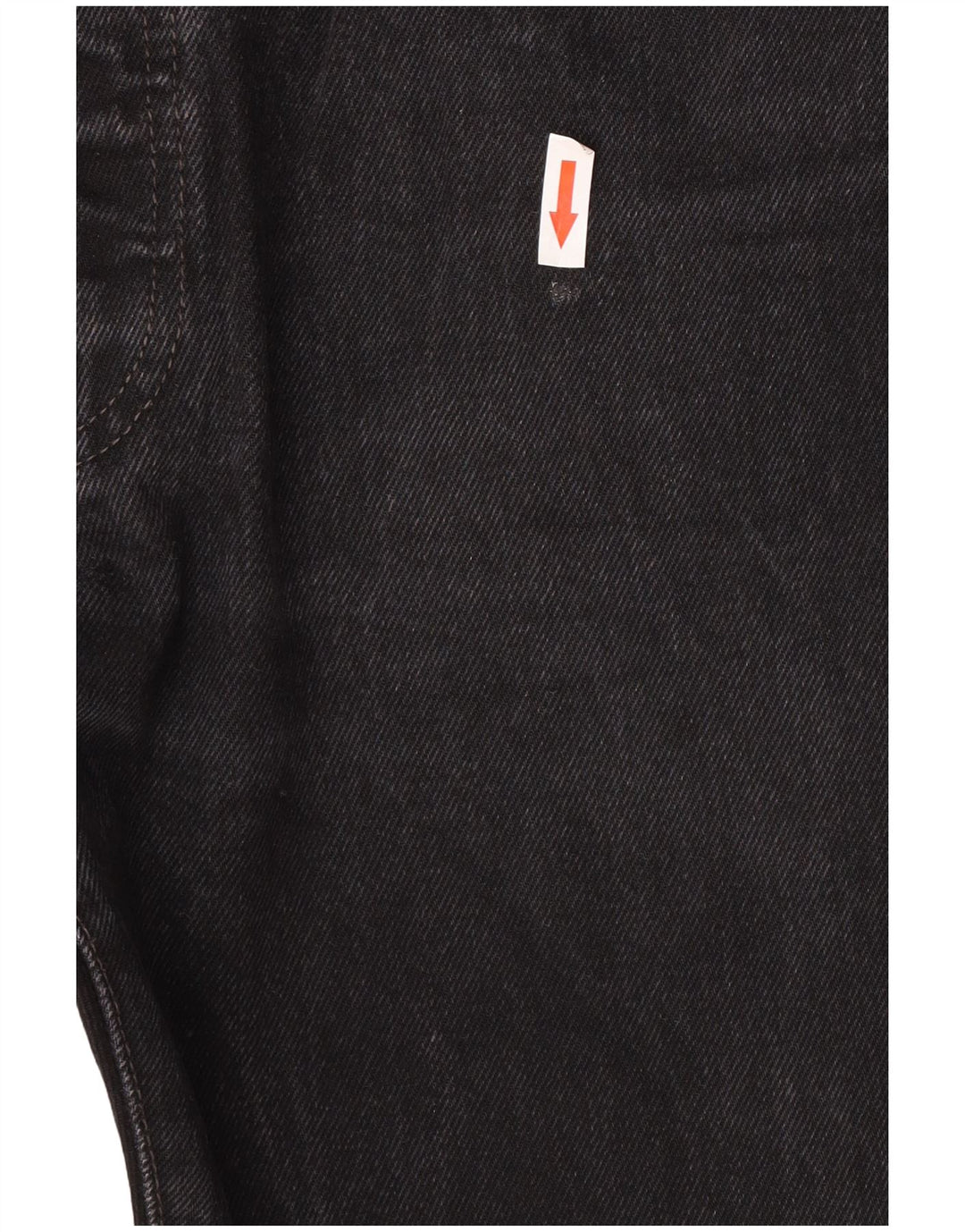 Levi's Herren 501 Straight Jeans W34 L32 Schwarze Baumwolle