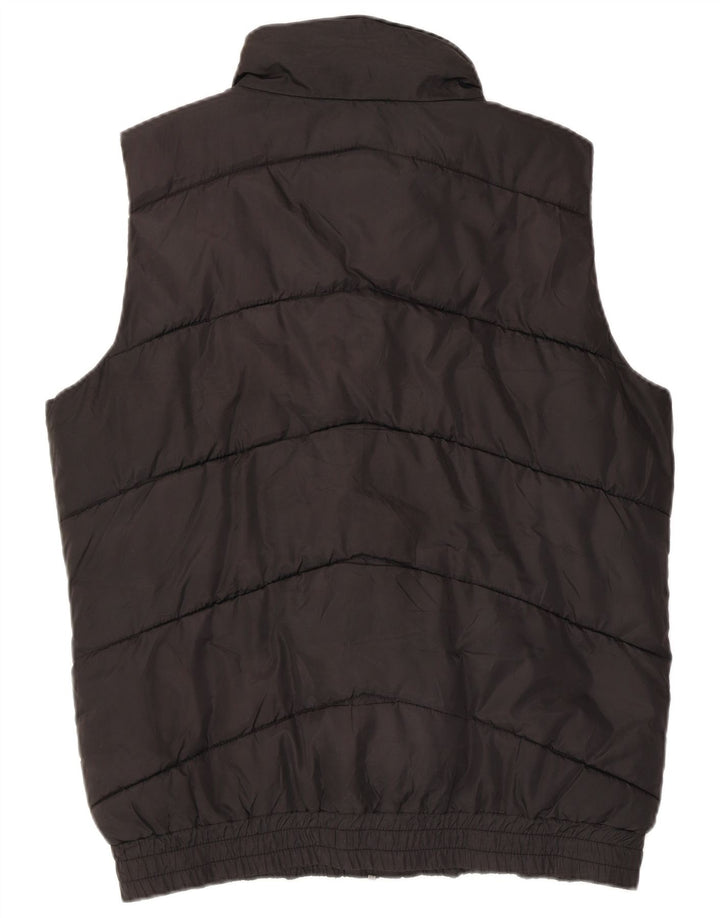 Kappa Damen Wattierte Weste UK 18 XL Schwarz Polyester