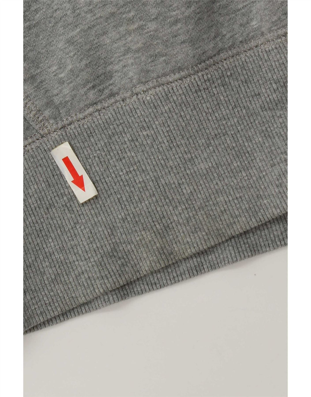 Nike Herren-Kapuzenpullover mit Reißverschluss, mittelgrau gefleckte Baumwolle
