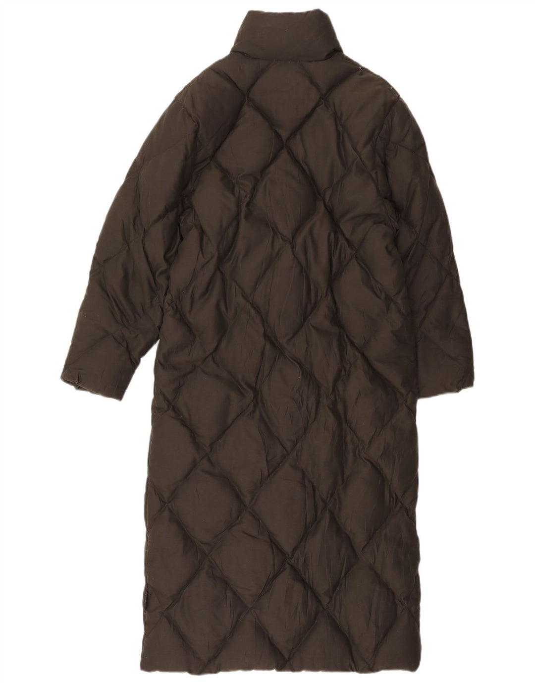 Sergio Tacchini Damen Longline Wattierter Mantel UK 6 XS Grün Polyester