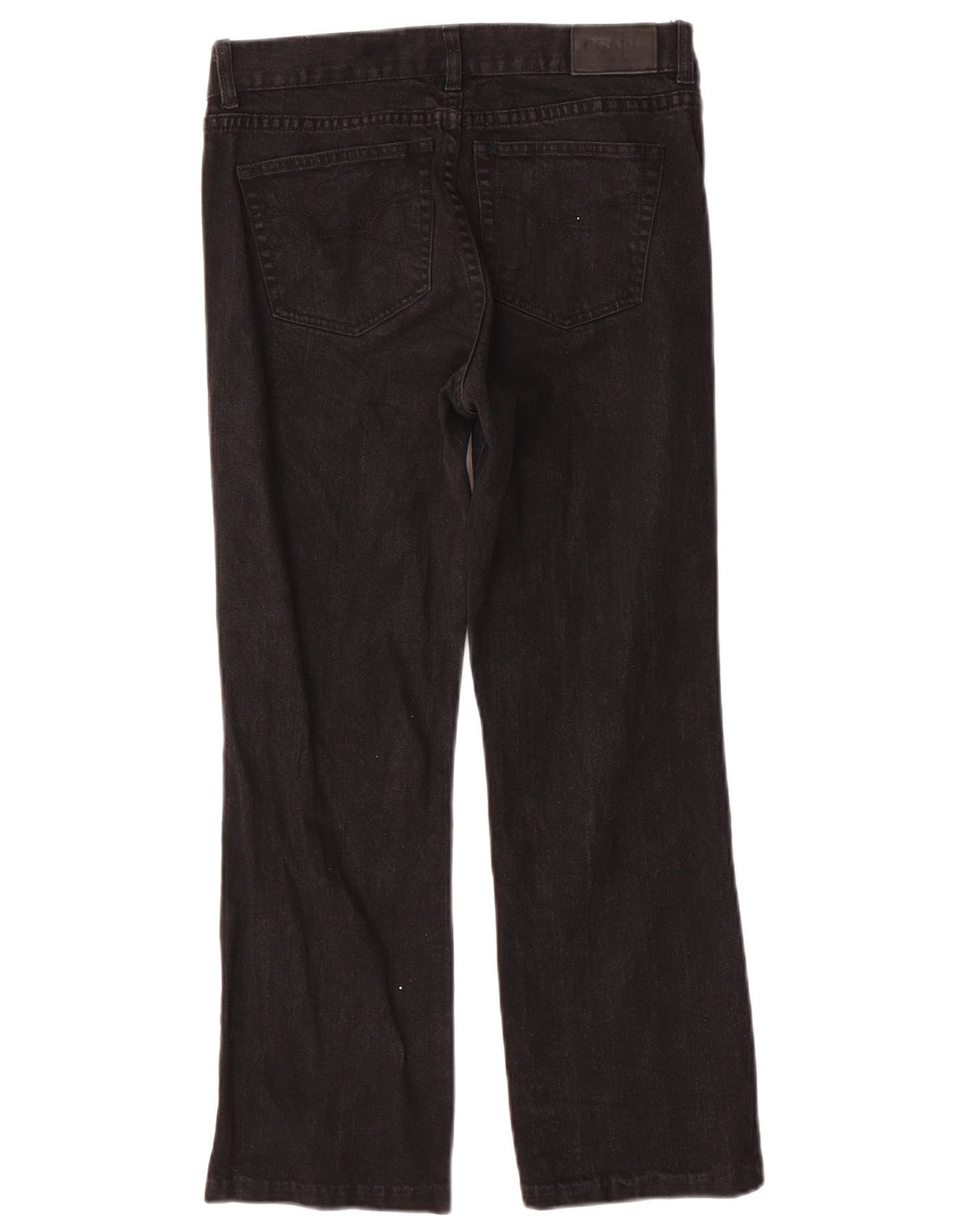 CHAPS Womens Petite Straight Jeans US 4 Small W28 L26 Black Cotton