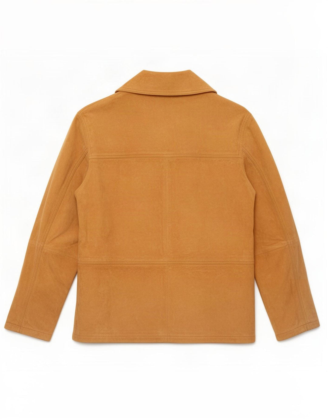Vintage Damen Wildlederjacke IT 46 Großes braunes Leder