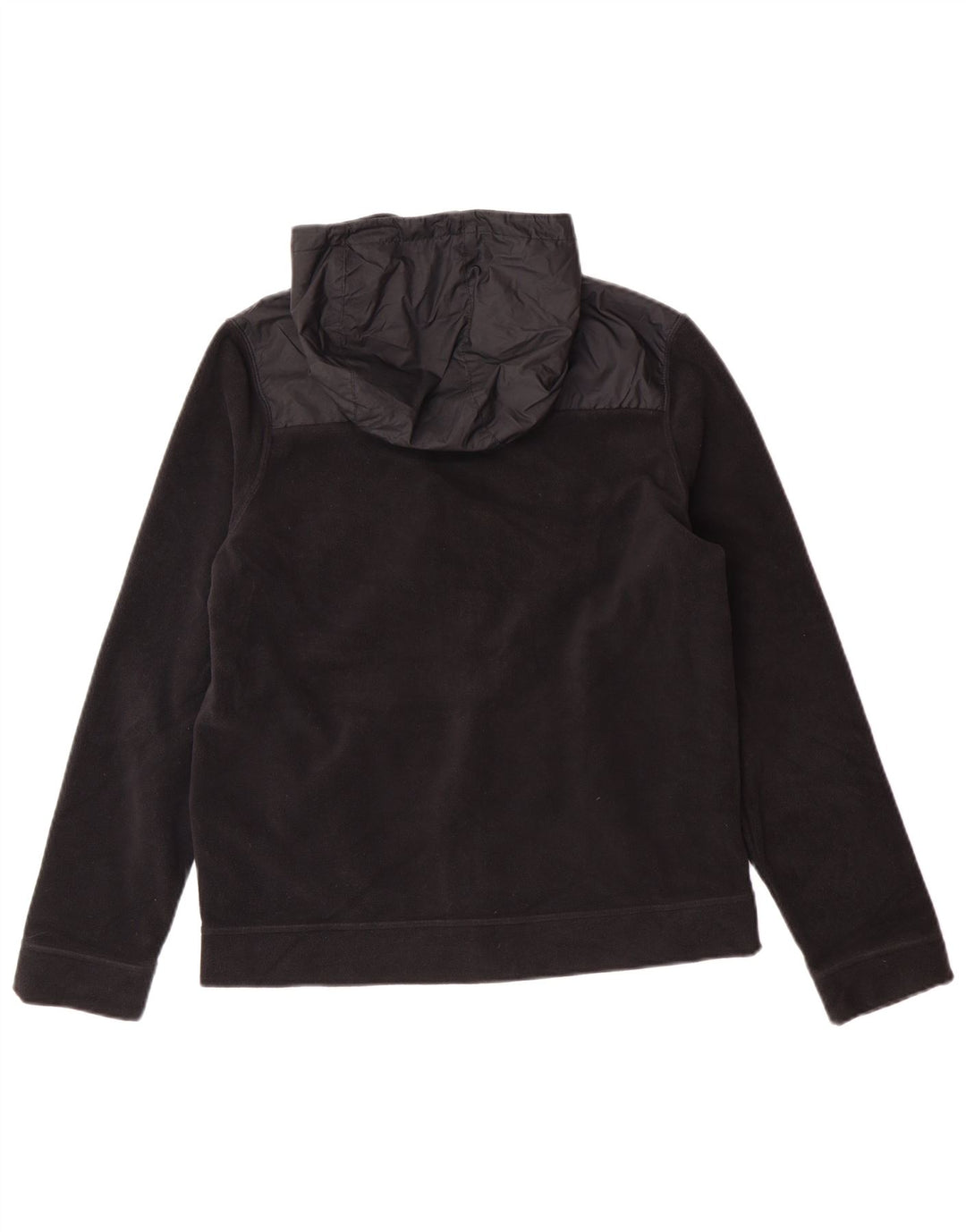 Nike Fleecejacke mit Kapuze für Mädchen, 13–14 Jahre, XL, Schwarz, Polyester, Sport