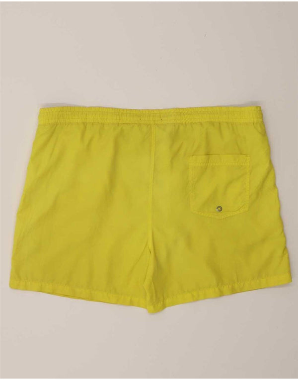Zara Herren-Badeshorts, groß, gelb, Polyester