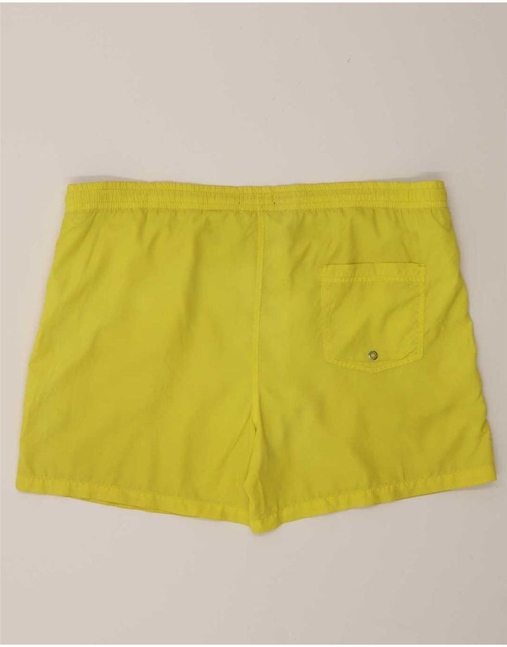 Zara Herren-Badeshorts, groß, gelb, Polyester