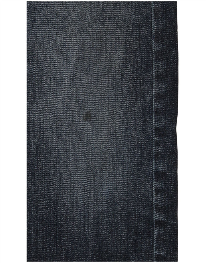 Marks & Spencer Herren Straight Jeans W32 L31 Marineblaue Baumwolle