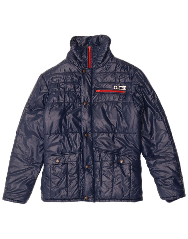 Eliana Wattierte Damenjacke mit Kapuze IT 44 Medium Navy Blue Polyamid