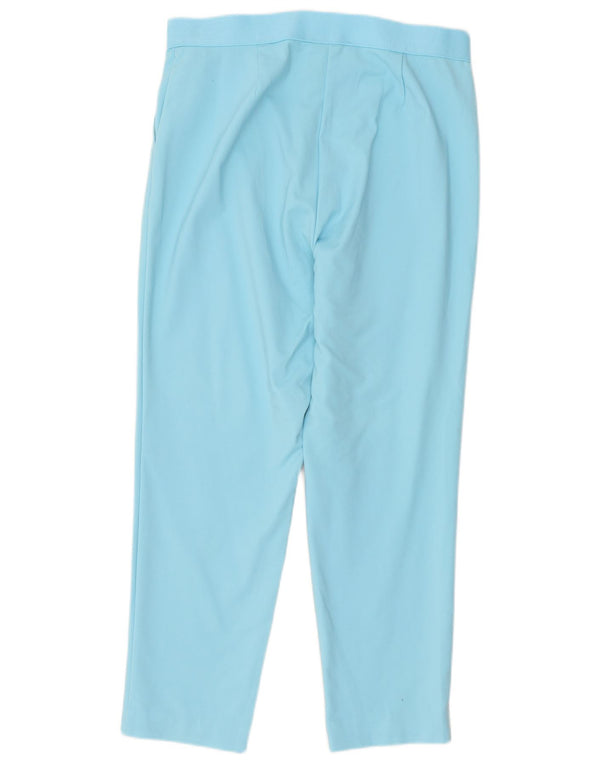 Marks & Spencer Damen Gerade Chinohose UK 16 Large W34 L27 Blau