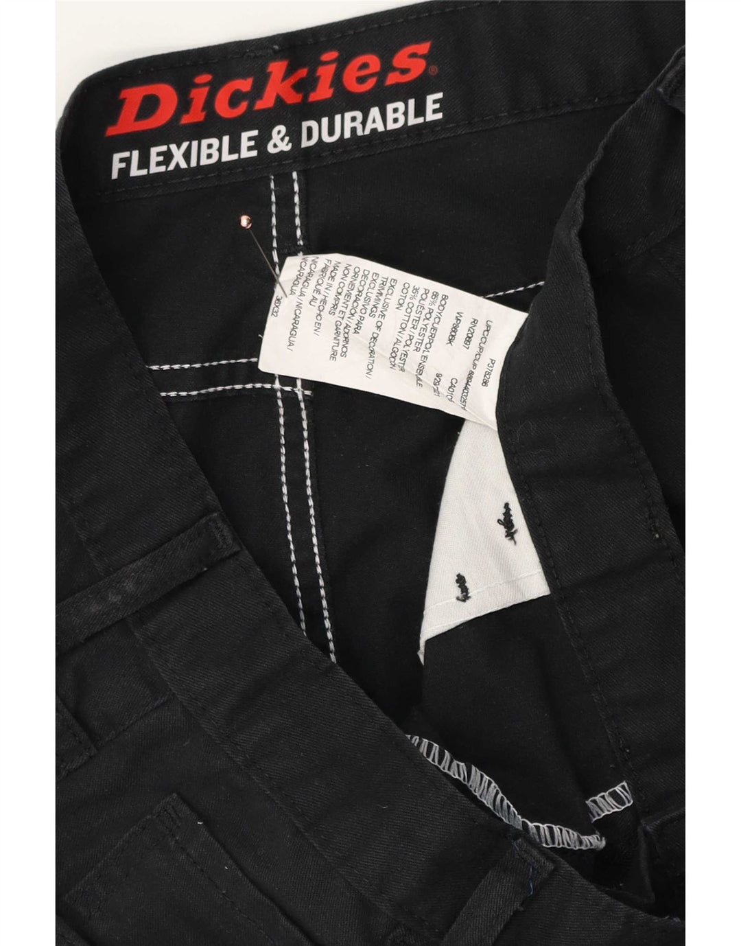 Dickies Herren-Freizeithose, gerade, W36, L32, Schwarz, Polyester