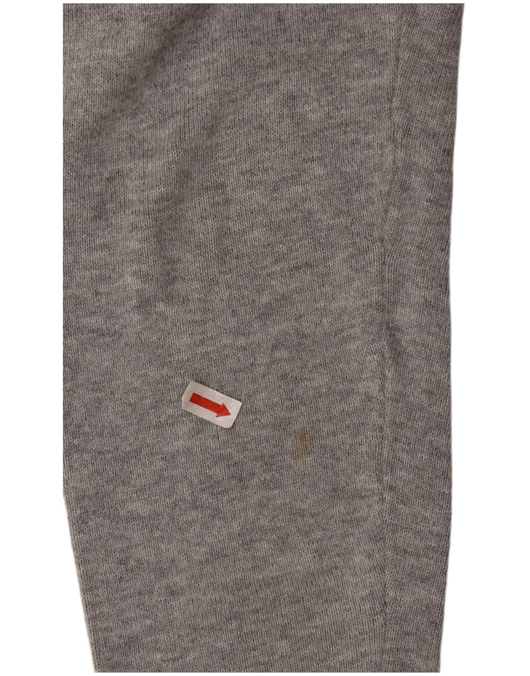 Tommy Hilfiger Herren-Pullover mit V-Ausschnitt aus mittelgrauer Baumwolle