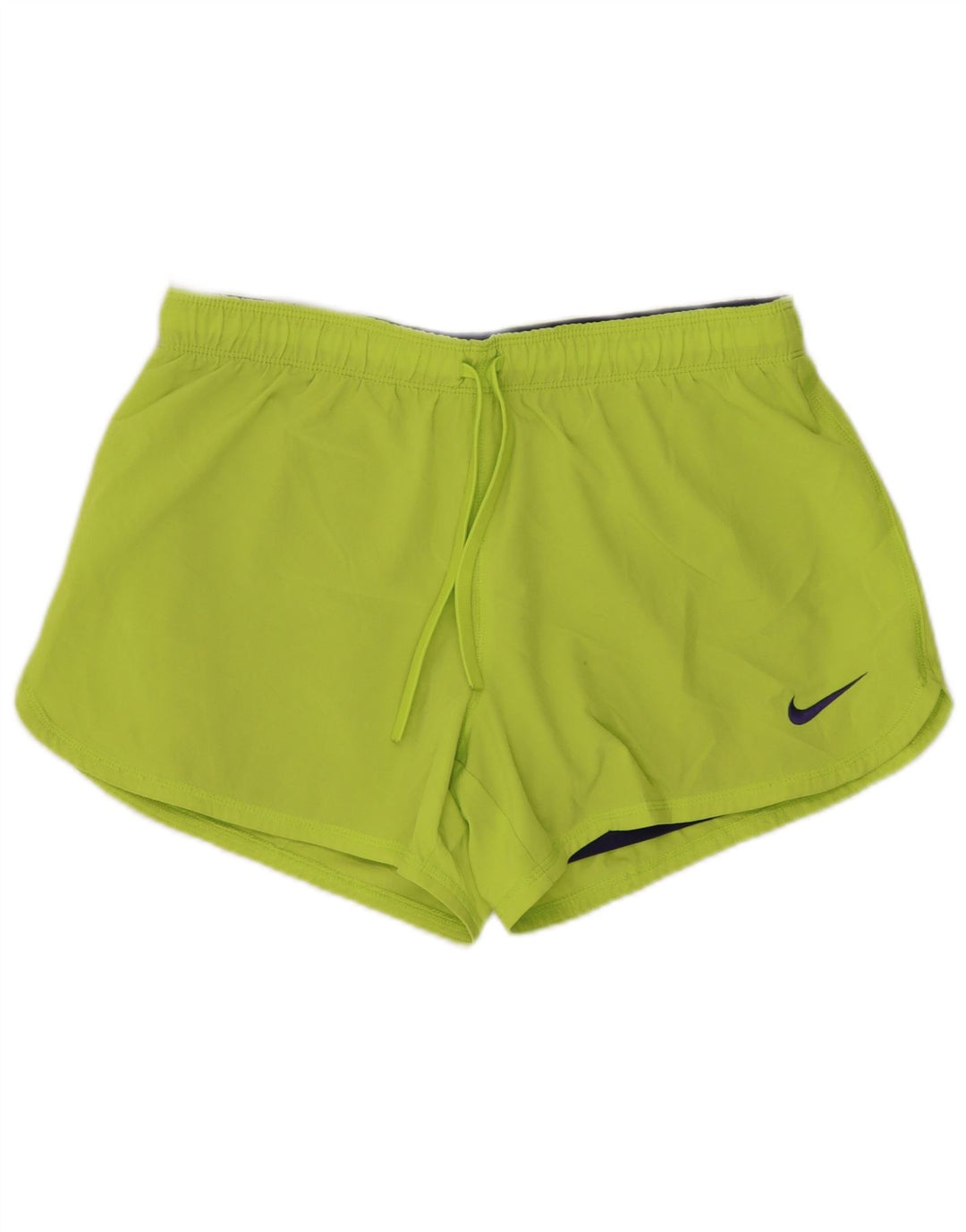 NIKE Damen Dri Fit Sport Shorts UK 10 Small Grün Polyester