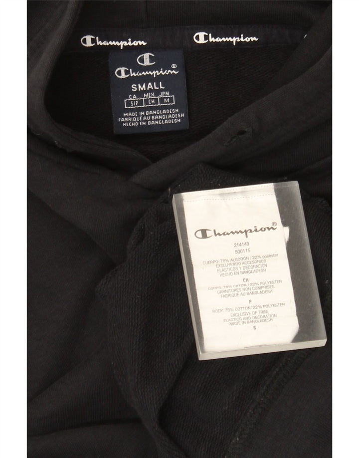 Champion Herren Kapuzenpullover, Größe S, Schwarz, Baumwolle