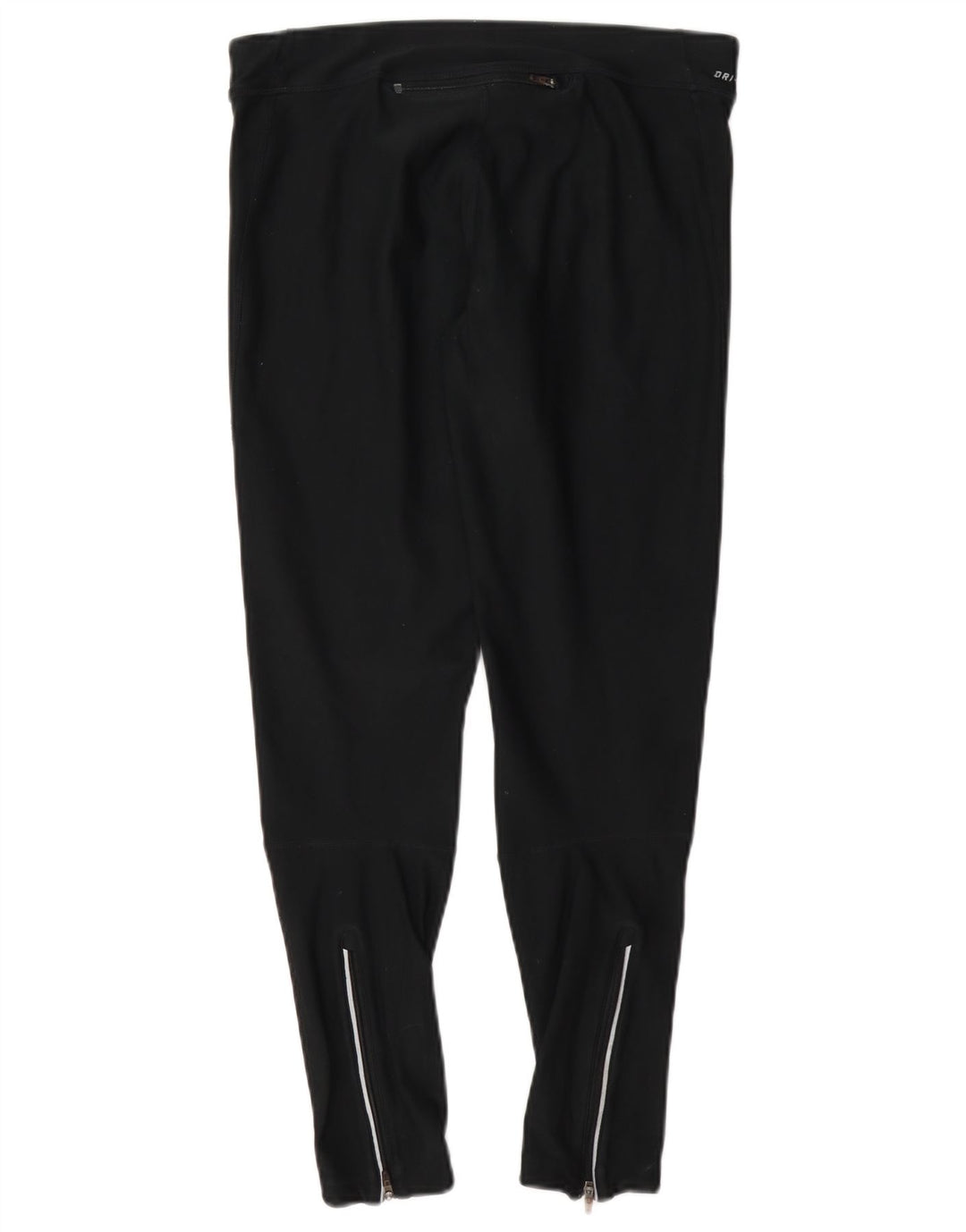 Nike Damen Dri Fit Leggings UK 14 Medium Marineblau Polyester