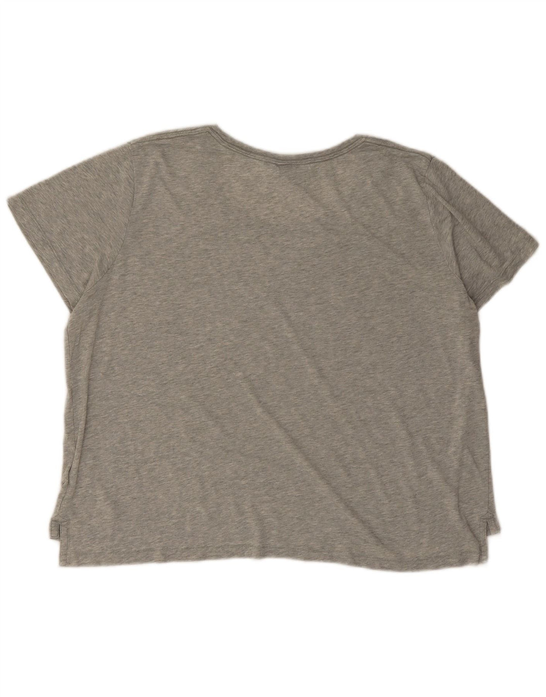 Nike Damen-T-Shirt in Übergröße mit Grafik, UK 16, Größe L, Grau meliert