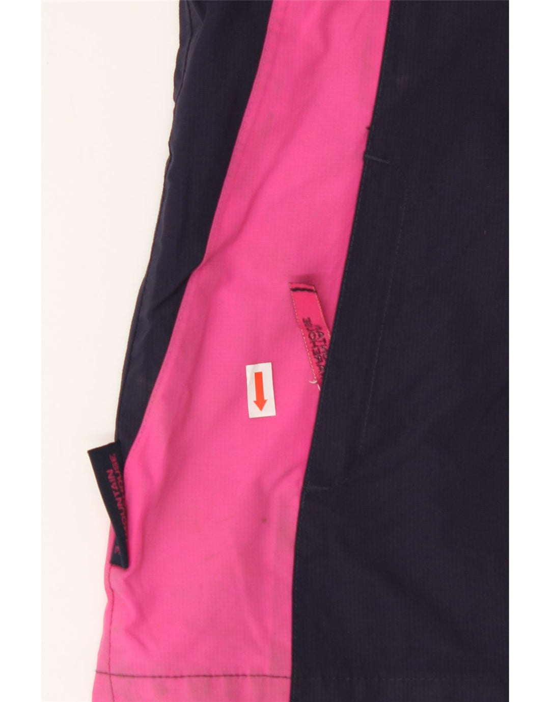 MOUNTAIN WAREHOUSE Girls Rain Jacket 12-13 Years Navy Blue Colourblock Vintage Mountain Warehouse and Second-Hand Mountain Warehouse from Messina Hembry 