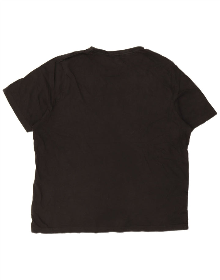 Puma Herren T-Shirt Top XL Schwarz Baumwolle