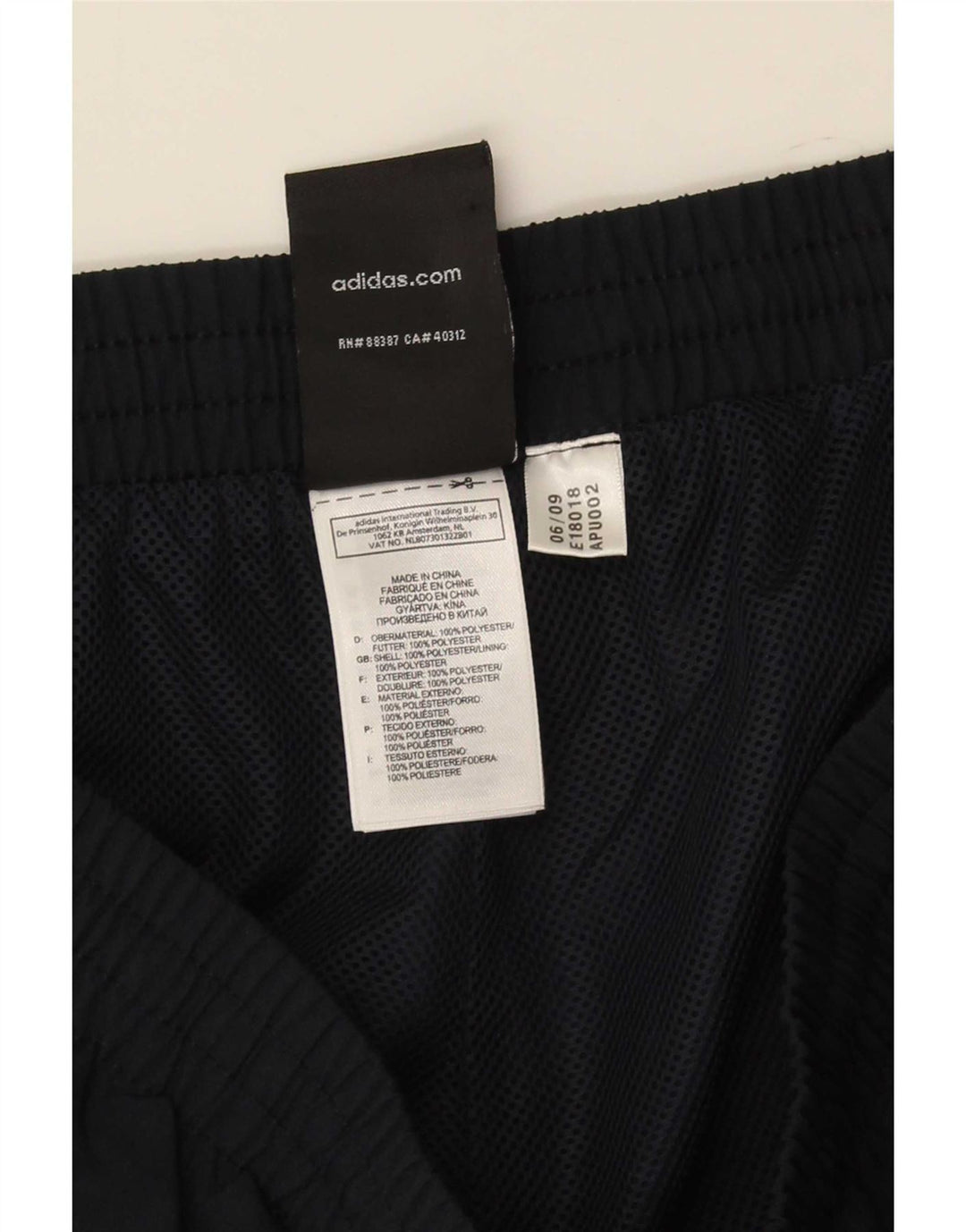 Adidas Herren Clima 365 Sportshorts, groß, marineblaues Polyester