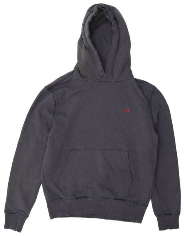 Crew Clothing Herren-Kapuzenpullover, Größe S, marineblau, Baumwolle