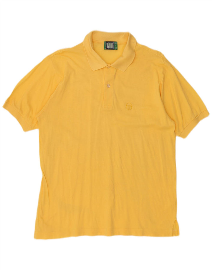 SERGIO TACCHINI Herren Poloshirt Mittelgelb
