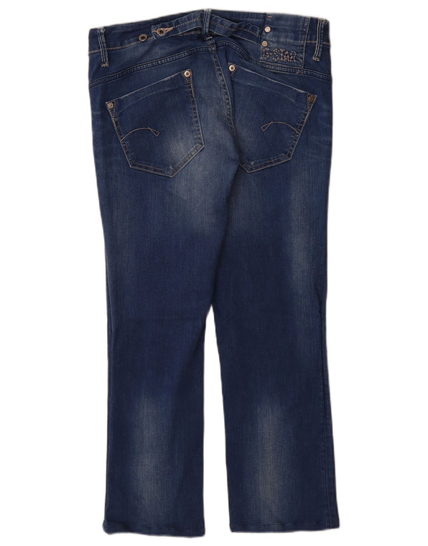 G-Star Damen Low Waist Slim Jeans W30 L27 Blau