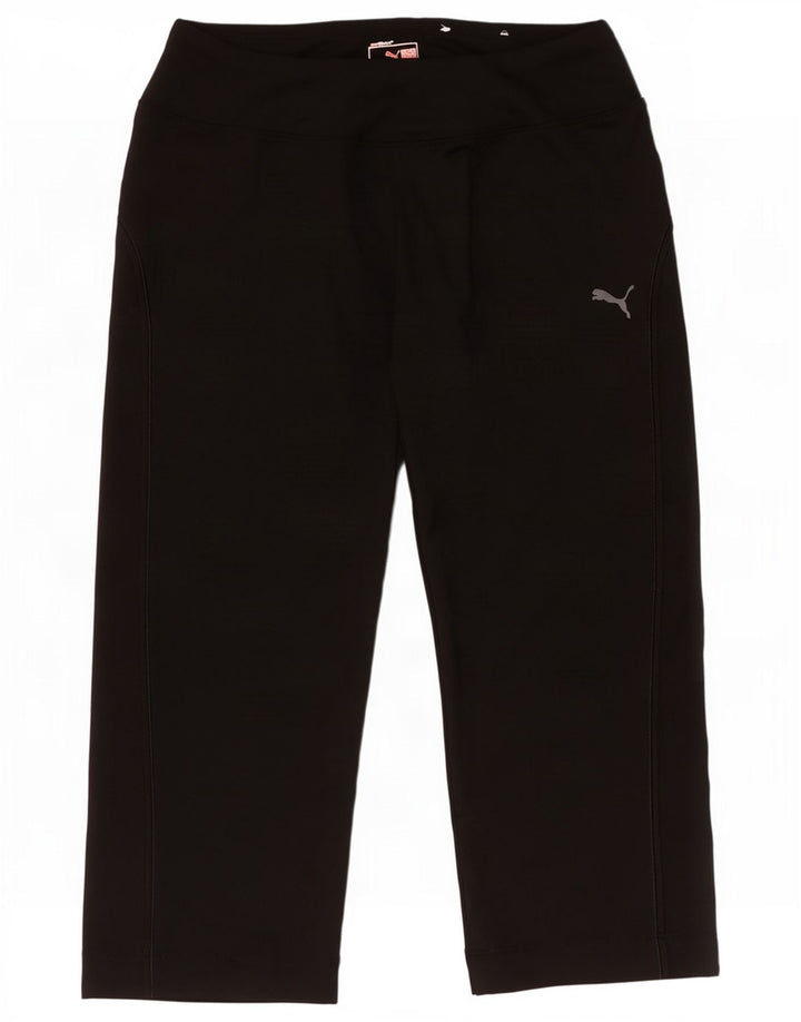 Puma Damen Capri-Trainingshose, Größe S, Schwarz