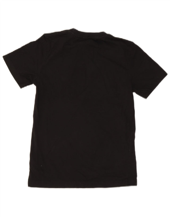 Levi's Jungen-T-Shirt mit Grafik, 10–11 Jahre, schwarze Baumwolle