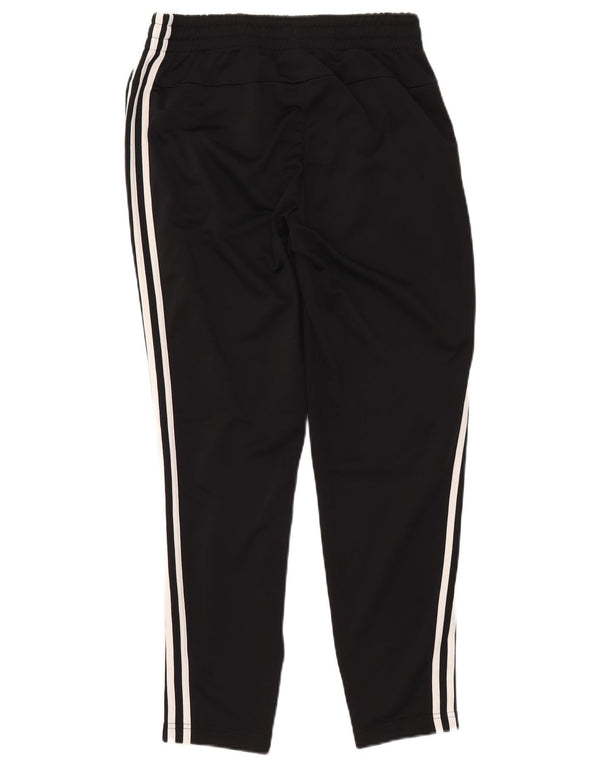 Adidas Damen Trainingshose UK 12/14 Medium Schwarz Polyester Sport