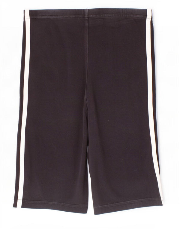 Adidas Mädchen Bermuda Sport Shorts 9–10 Jahre schwarze Baumwolle