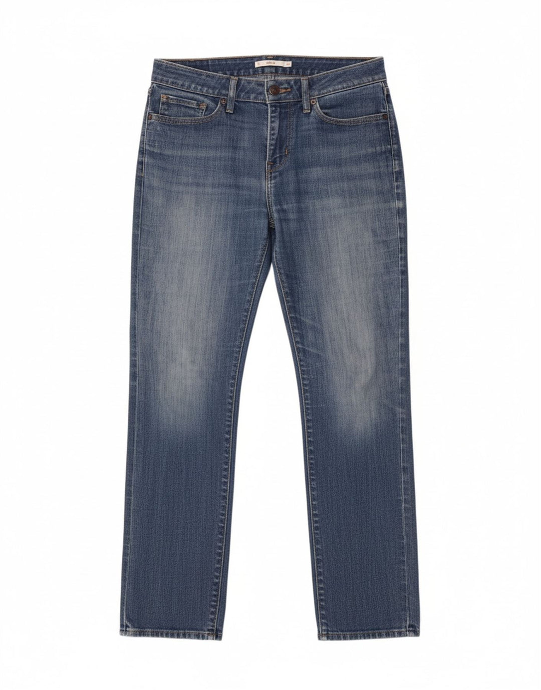 LEVI'S Womens 712 Slim Jeans W30 L30 Blue Cotton
