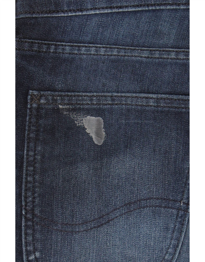 LEE Womens Luke Slim Jeans W33 L28 Navy Blue Cotton Vintage Lee and Second-Hand Lee from Messina Hembry 