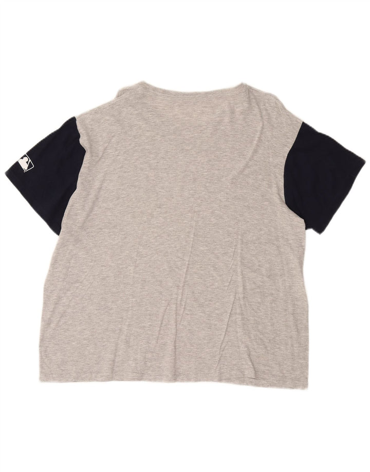 Original Merchandise Herren-T-Shirt mit Grafik, groß, Grau, Colourblock-Baumwolle