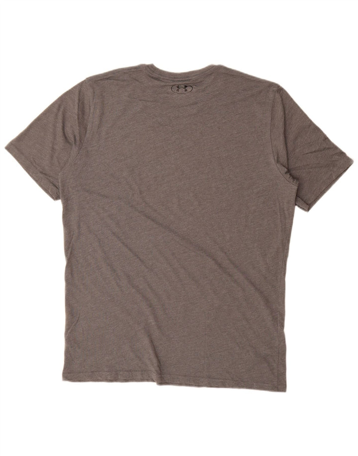 Under Armour Herren T-Shirt Top Large Grau meliert