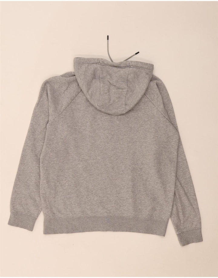 Nike Herren-Kapuzenpullover mit Reißverschluss, mittelgrau meliert