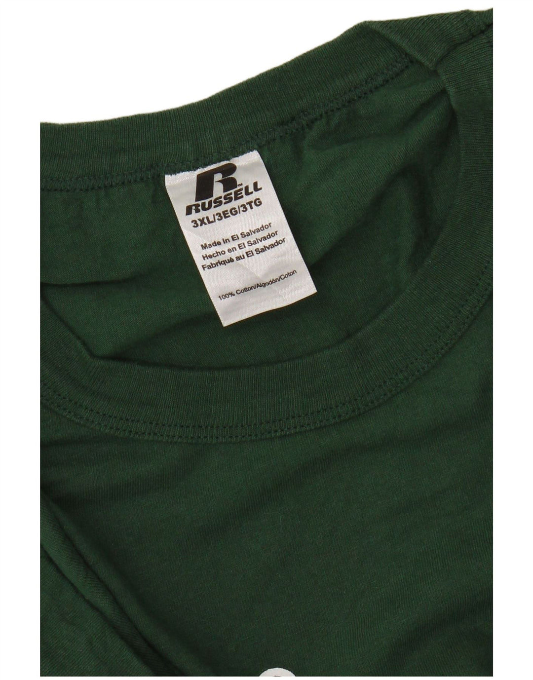 RUSSELL ATHLETIC Herren Grafik T-Shirt Top 3XL Grün