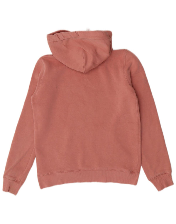 Jack Wills Damen Kapuzenpullover UK 10 Small Rosa Baumwolle