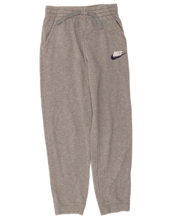 Nike Girls Tracksuit Trousers Joggers 13-14 Years XL  Grey Flecked Cotton