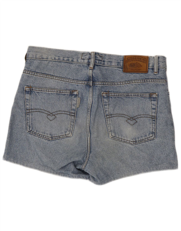 Southern Herren-Jeansshorts, Größe W36, groß, aus blauer Baumwolle