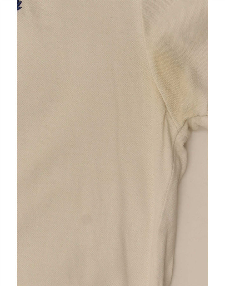 Fred Perry Herren-Poloshirt aus mittelweißer Baumwolle