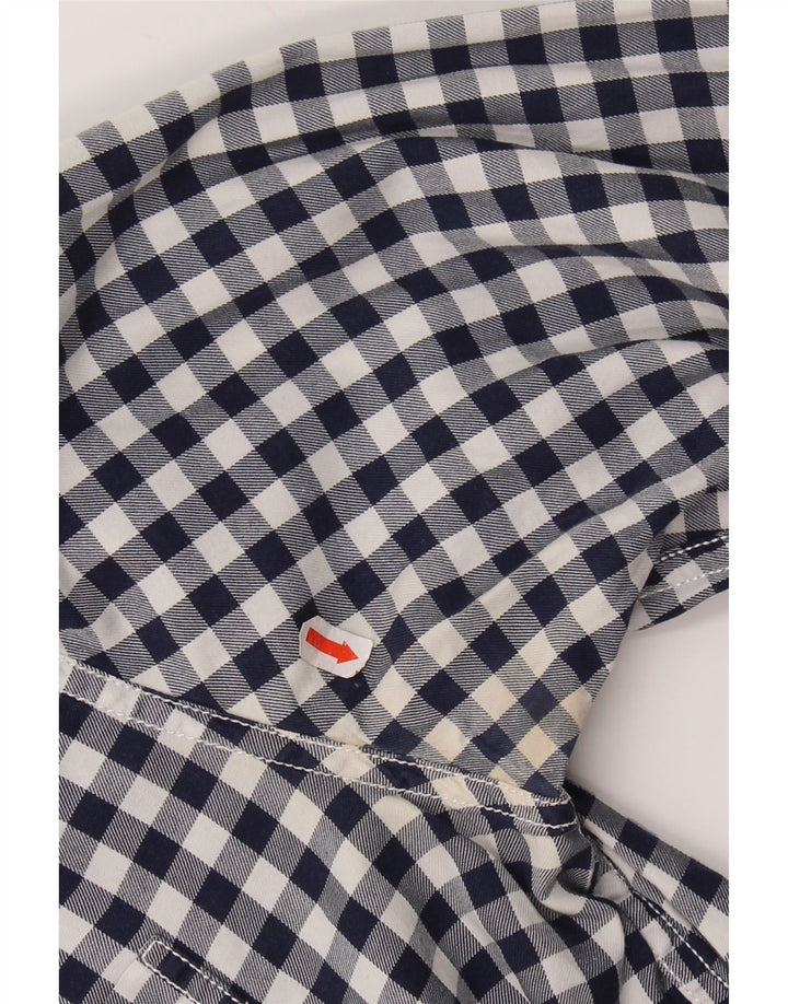 TOMMY HILFIGER Herren Vintage Fit Flanellhemd Mittelschwarz Gingham