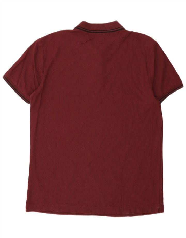 Lotto Herren-Poloshirt, groß, Burgunderrot