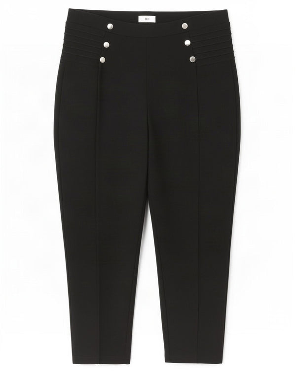 Zara Damen Kurze Hose XL W32 L24 Schwarz