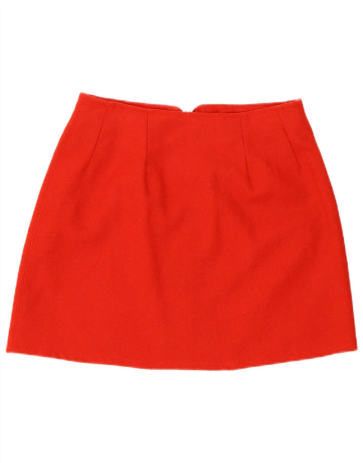 Vintage Damen Minirock Medium W28 Rot